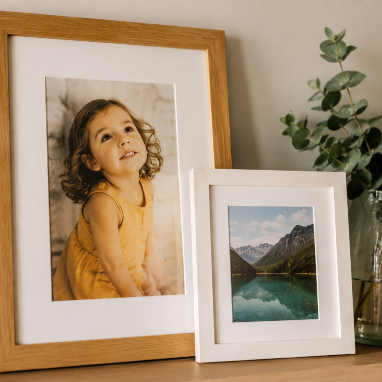 Decora tu hogar con tus fotos impresas en papel fotográfico de alta calidad.